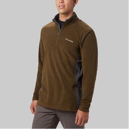 Columbia Klamath Range II Half Zip Fleece petrol yesili