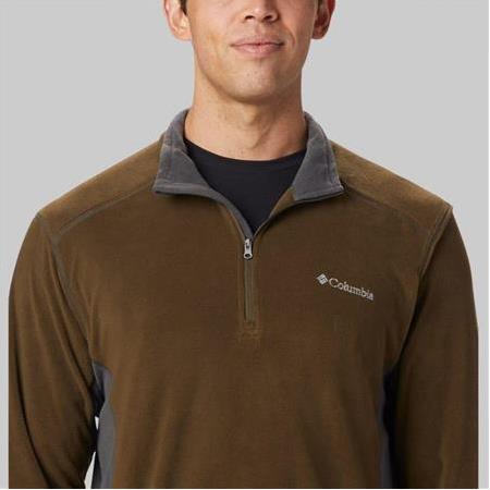 Columbia Klamath Range II Half Zip Fleece petrol yesili